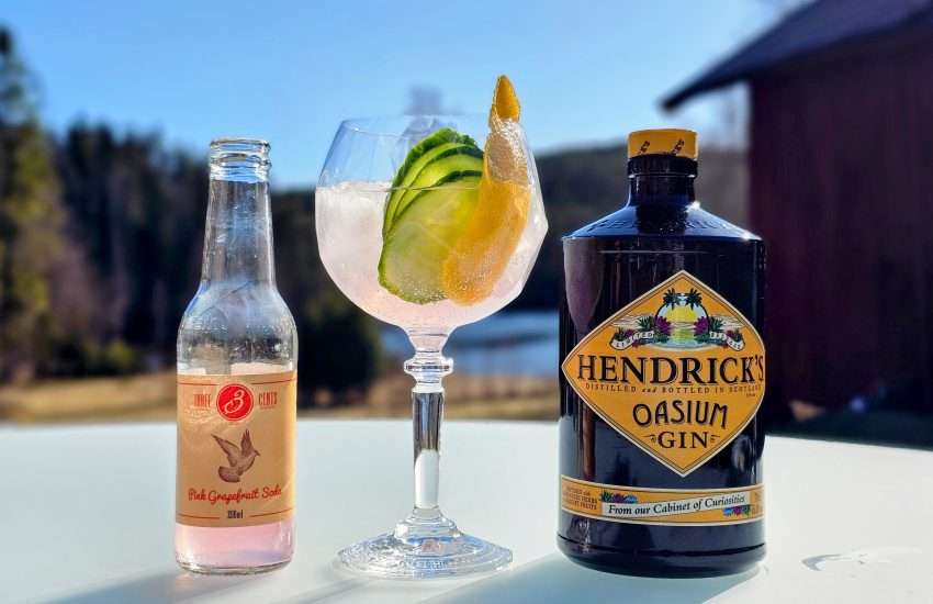 Hendrick’s Oasium Gin med grapefruktsoda