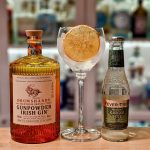 Drumshanbo Gunpowder Irish Gin California Orange og ingefærøl