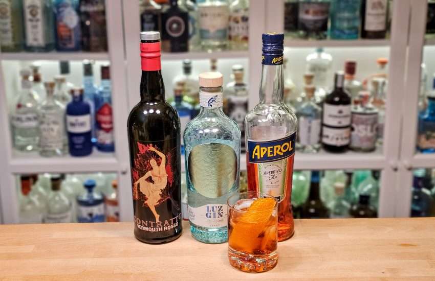 Aperol Negroni med Luz Gin London Dry