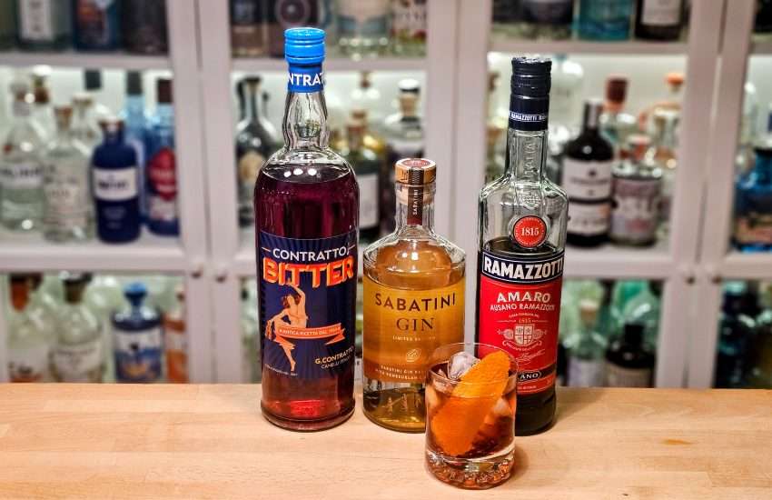 Chocolate Negroni med Sabatini Gin Venezuela