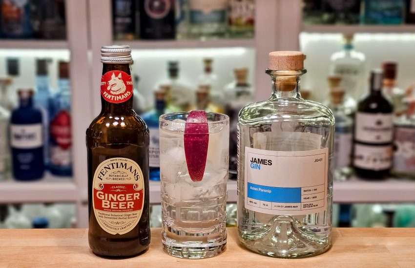 James Gin Asian Parsnip med ingefærøl