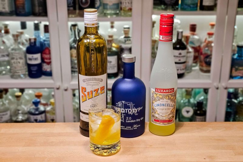 Limoncello Negroni med Heinrich Von Have Prototyp 2.0 Gin