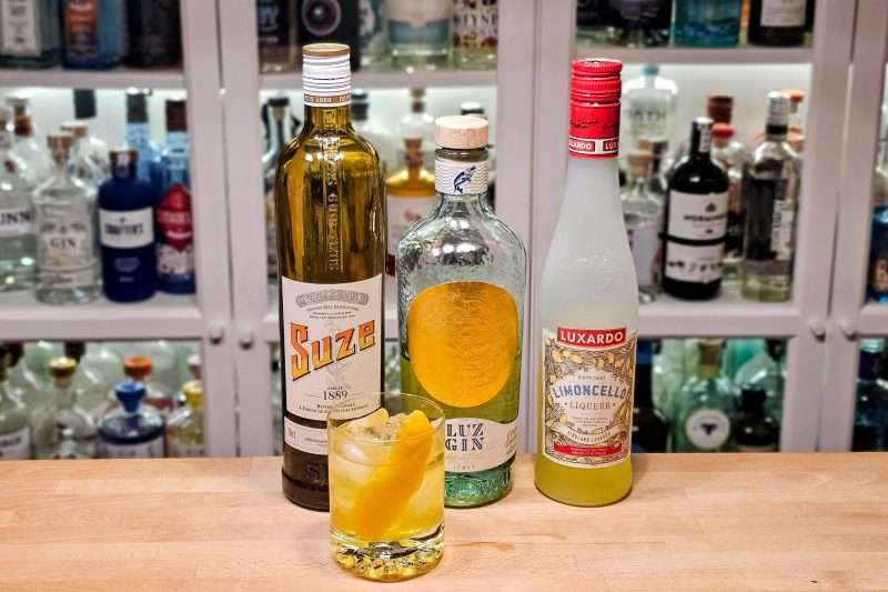 Limoncello Negroni med Luz Gin Lemon