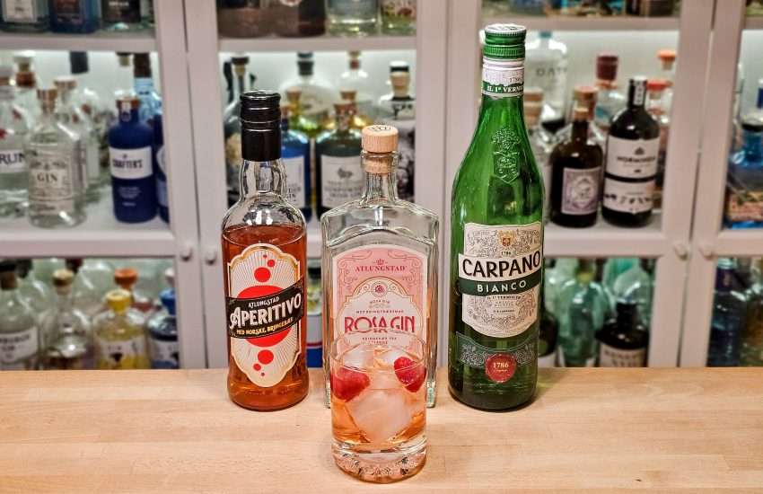 Hvit Negroni med Atlungstad Rosa Gin