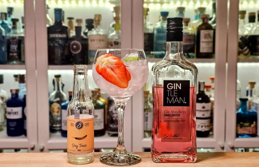Gin Tonic med Gintleman Gin Strawberry