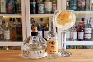 Gin og Tonic med Iron Balls Gin