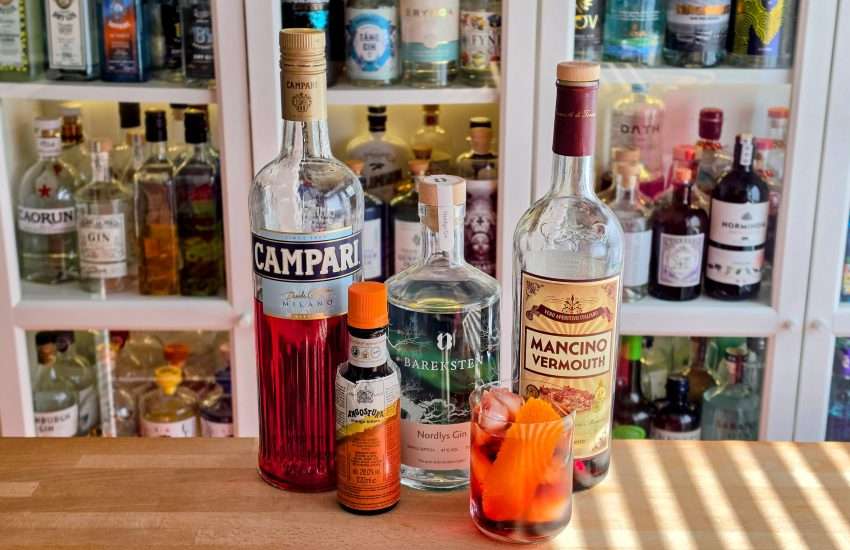 Negroni med Bareksten Nordlys Gin