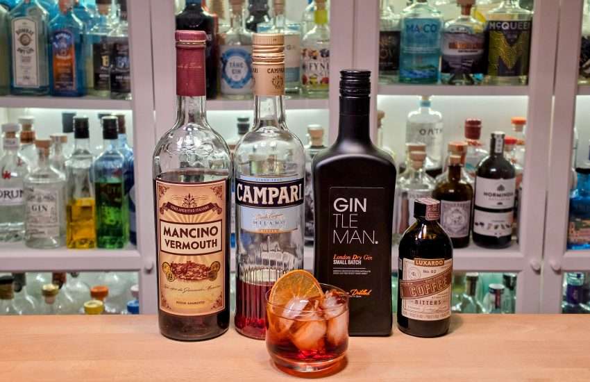 Negroni med Gintleman Black London Dry Gin