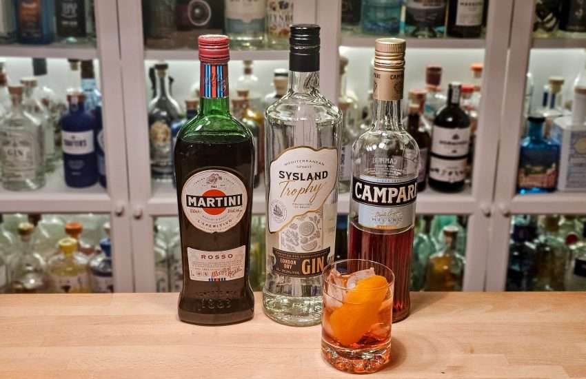Negroni med Sysland Trophy Gin