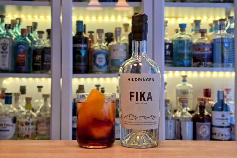 Kaffe-Negroni med Hildringen Fika Old Tom Gin