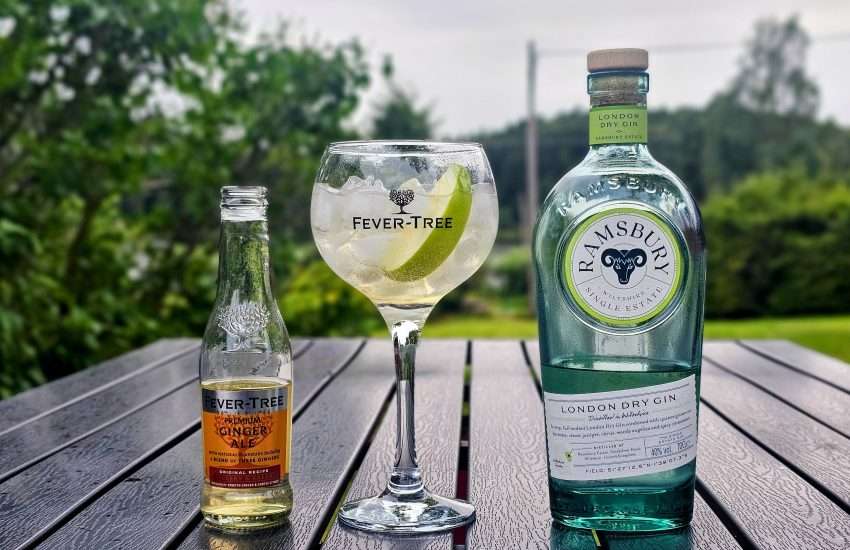 Ramsbury Gin med ginger ale