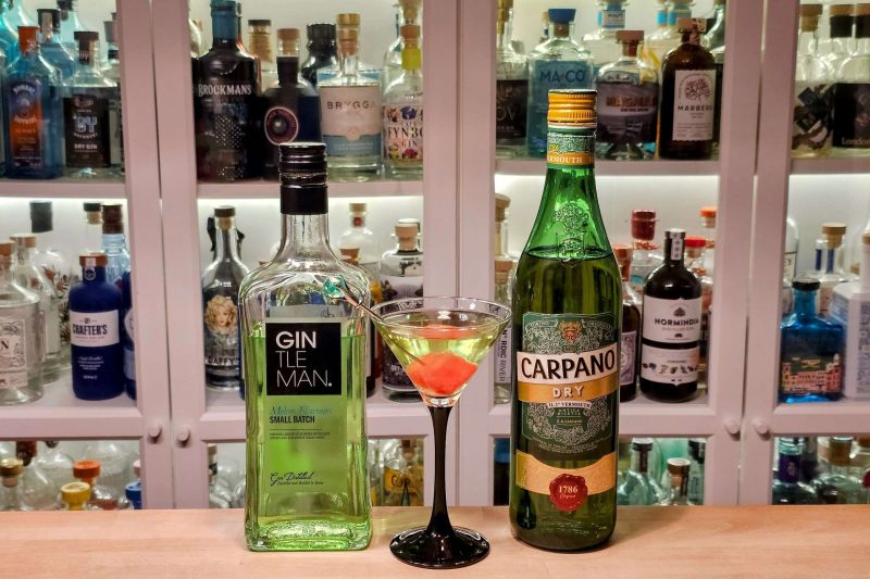 Dry Martini med Gintleman Gin Melon