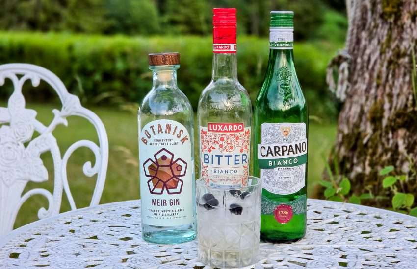 Hvit Negroni med Meir Botanisk Gin