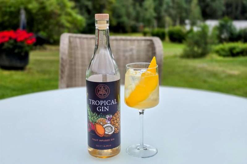 Mango Spritz med Oslo Håndverksdestilleri Tropical Gin