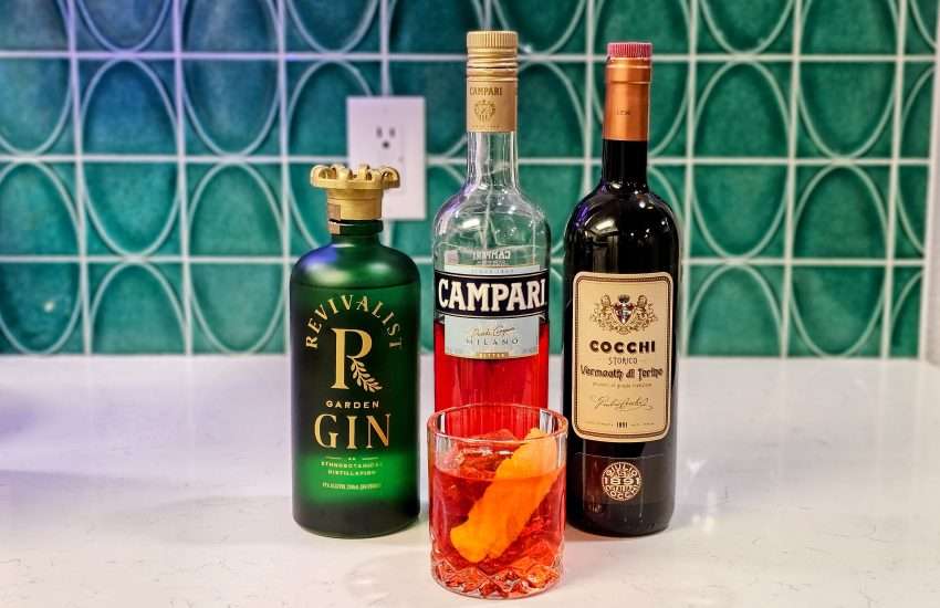 Negroni med Revivalist Garden Gin