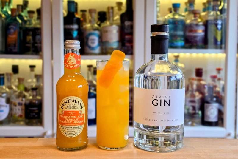 All About Gin med mandarin og appelsin
