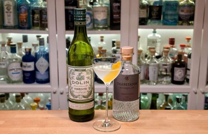 Dry Martini med Tigerstaden Botanical Gin