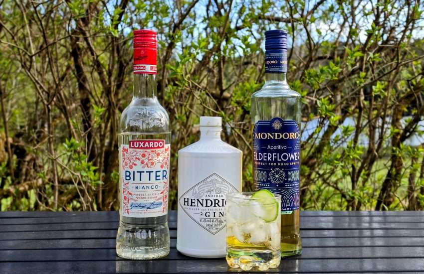 Elderflower-Negroni med Another Hendrick’s Gin