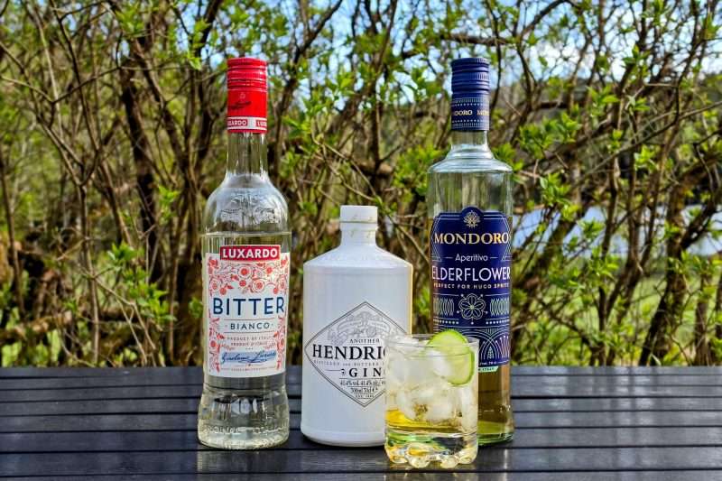 Elderflower-Negroni med Another Hendrick’s Gin