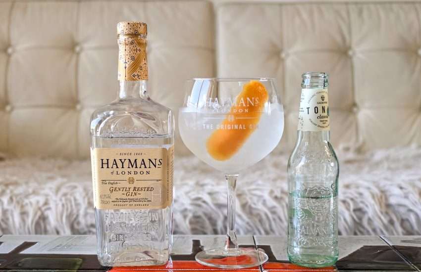 Gin og Tonic med Hayman's Gently Rested Gin