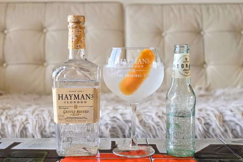 Gin og Tonic med Hayman's Gently Rested Gin
