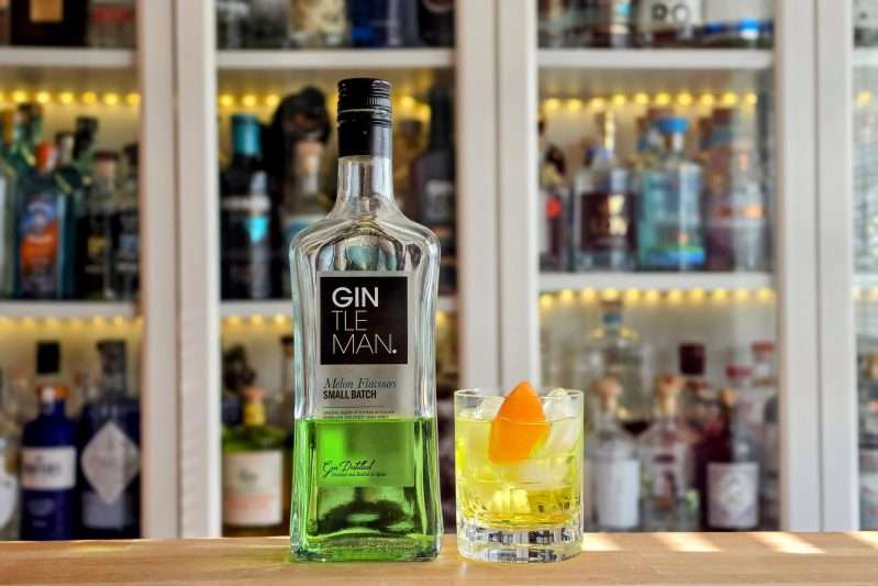 Gul Negroni med Gintleman Gin Melon