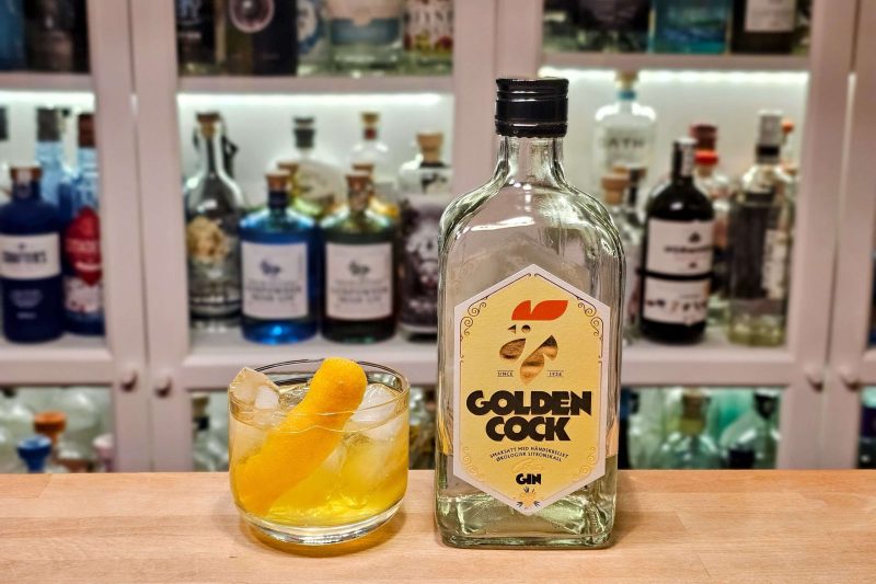Limocello Negroni Golden Cock Citrus Gin