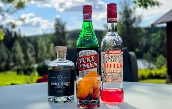 Punt e Mes Negroni med Geirr Angr Botanical Gin