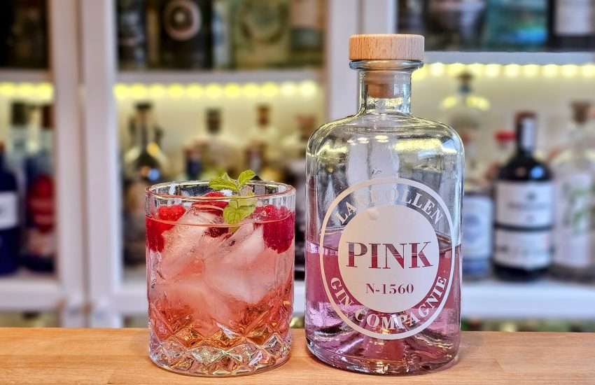 Rosa Negroni Larkollen Pink Gin