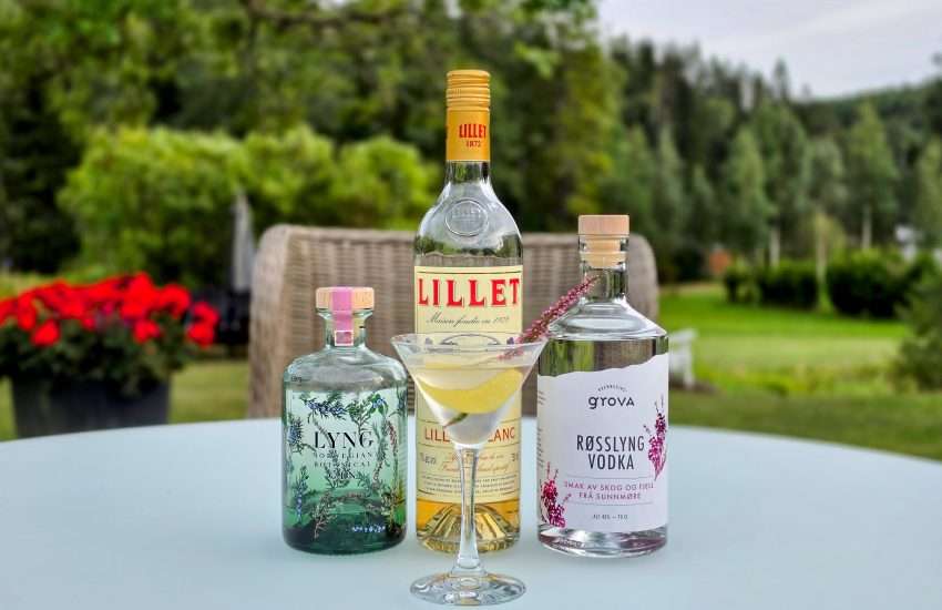 Vesper Martini med lyng