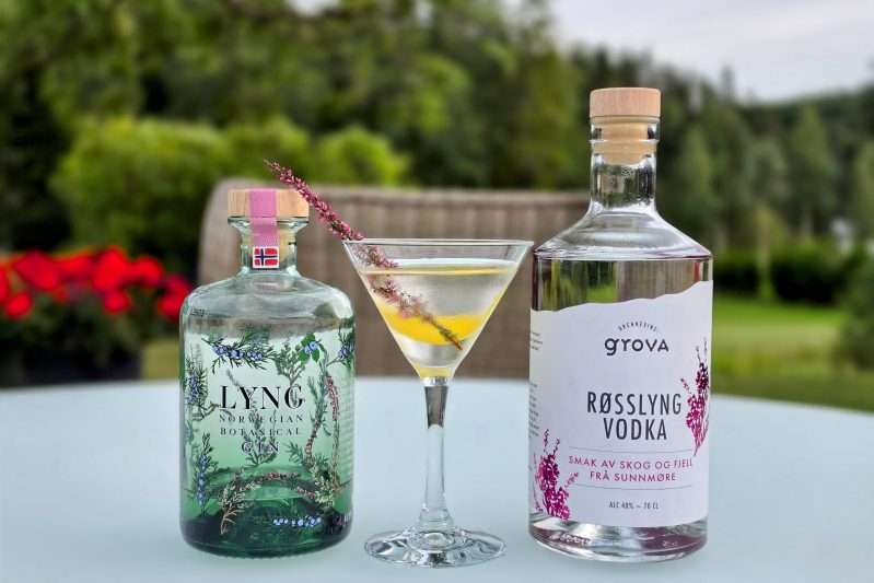 Vesper Martini med røsslyng