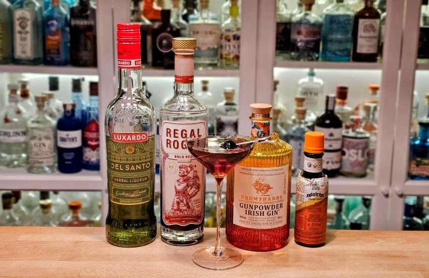 Bijou med Drumshanbo Gunpowder Irish Gin California Orange