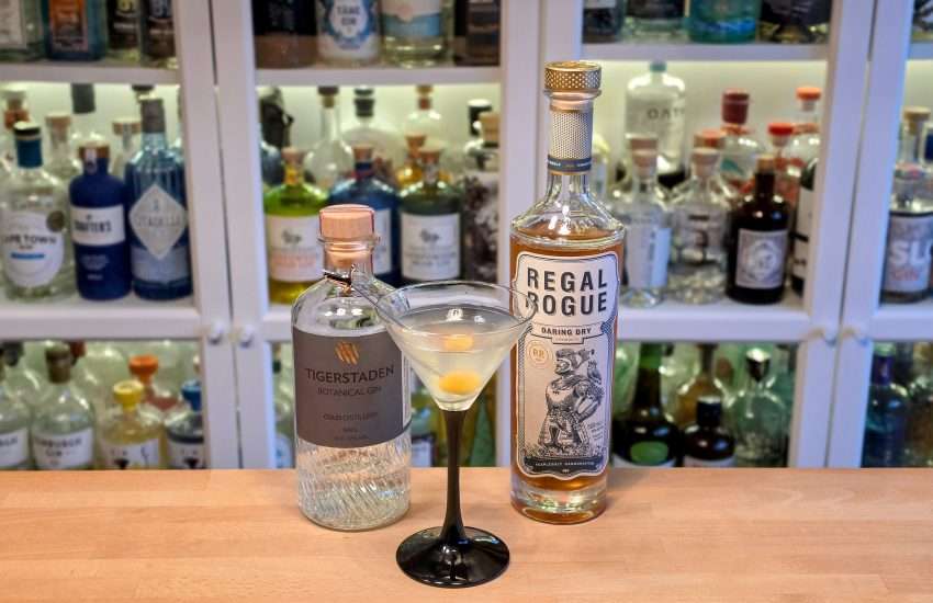 Dry Martini med Tigerstaden Gin by Oslo Distillery