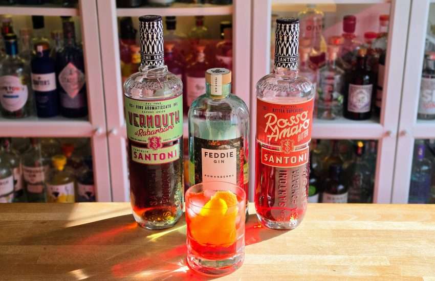 Negroni med Feddie Rowanberry Gin