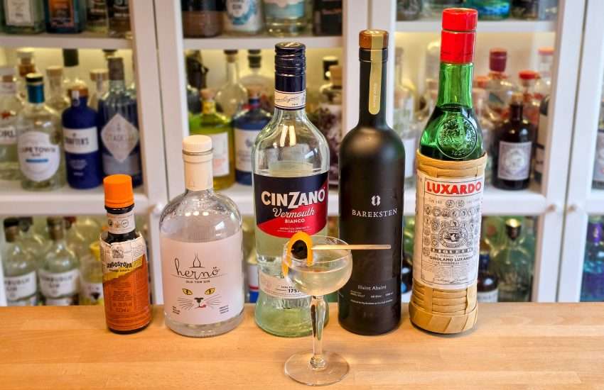 Tuxedo No 2 med Hernö Old Tom Gin