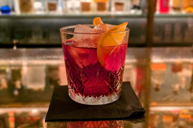 Dolce Amaro Bar Hell Negroni
