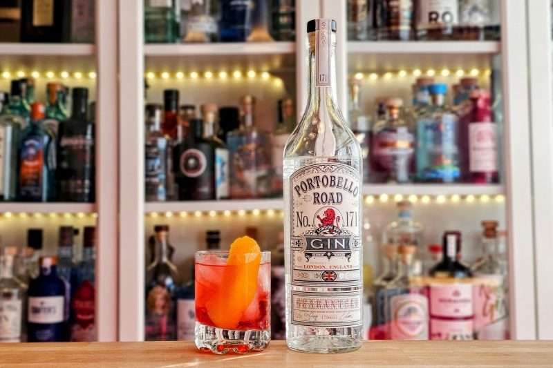 Negroni Rosa Portobello Road Gin