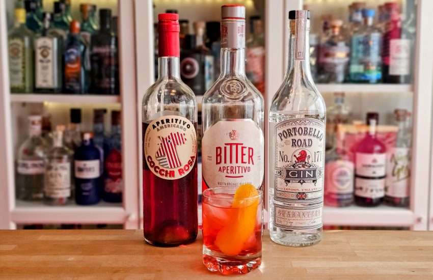 Negroni Rosa med Portobello Road Gin