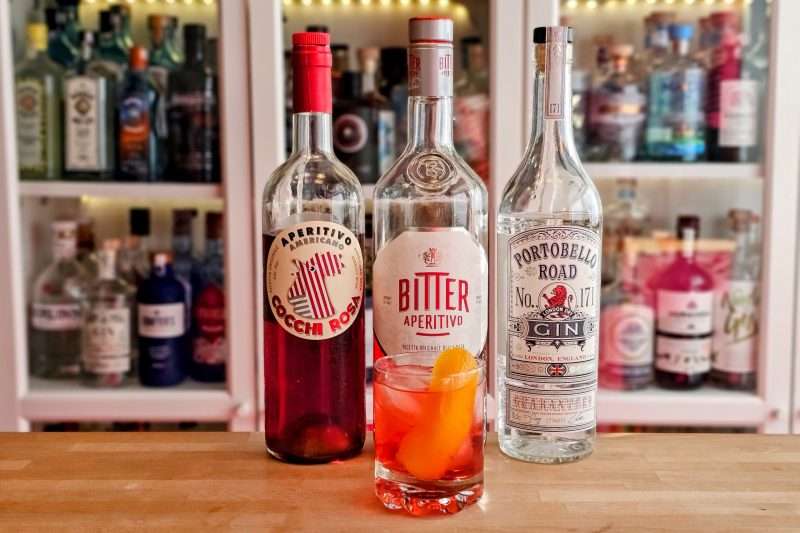 Negroni Rosa med Portobello Road Gin